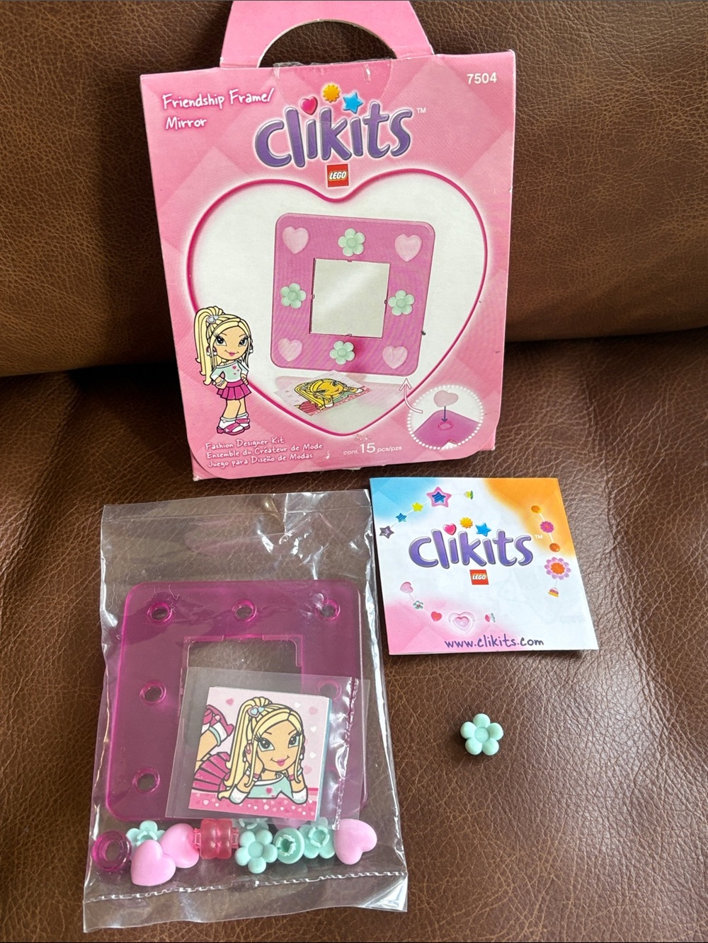 vintage LEGO Clikits 7504 Friendship Frame/Mirror